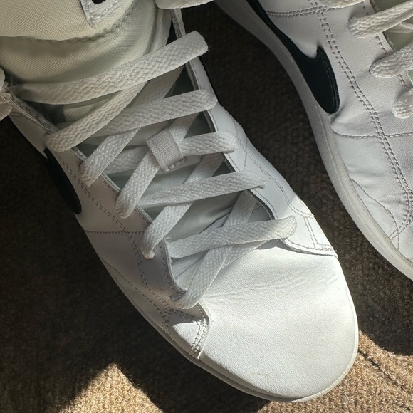 NIKE MENS Court Royale 2 Mid "White Onyx" Size 10 - Picture 13 of 14